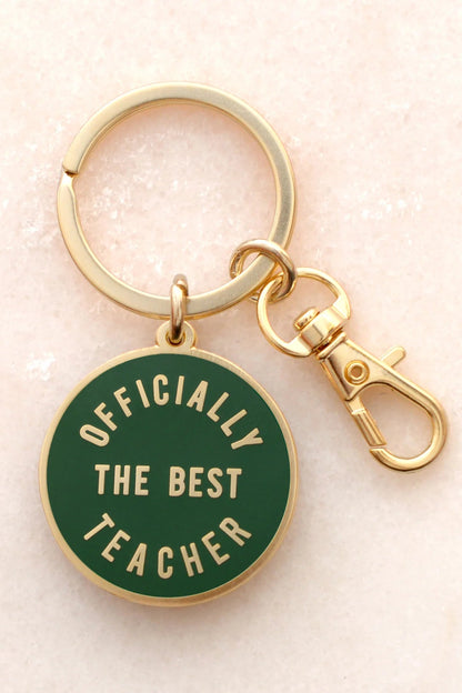 Keyring - 'Officially The Best Teacher'