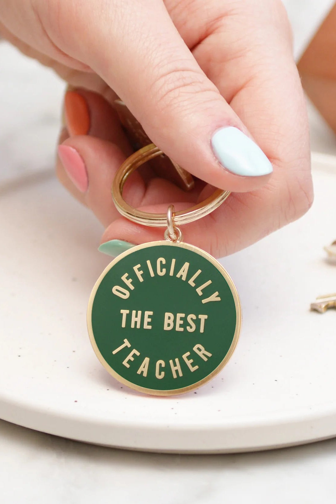 Keyring - 'Officially The Best Teacher'