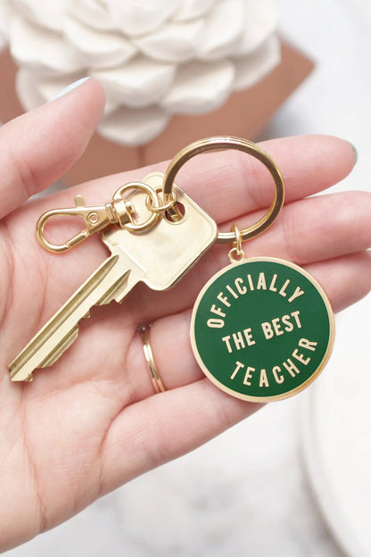 Keyring - 'Officially The Best Teacher'