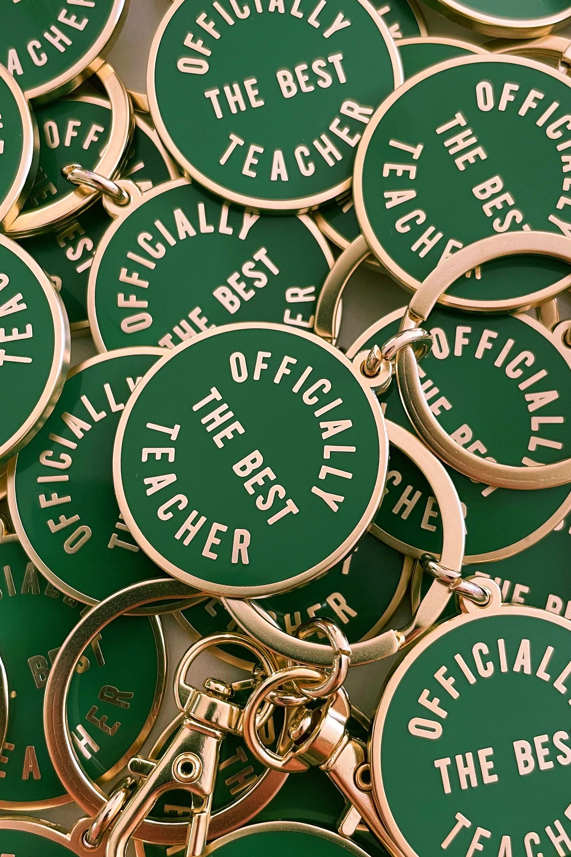 Keyring - 'Officially The Best Teacher'
