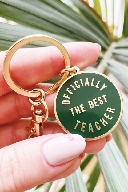 Keyring - 'Officially The Best Teacher'