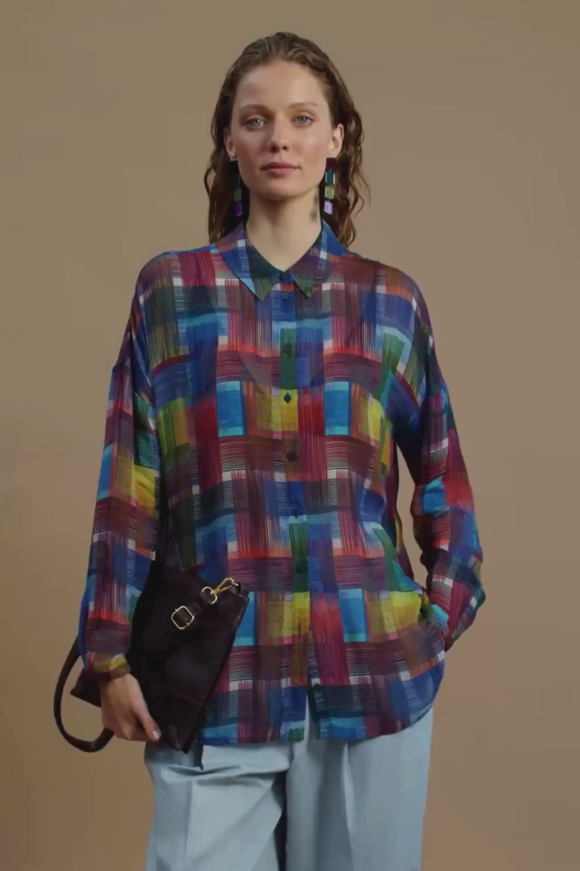 Elk Eir Sheer Shirt - Elbrus Print