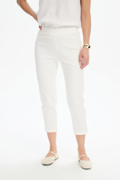 Capri Pants - White
