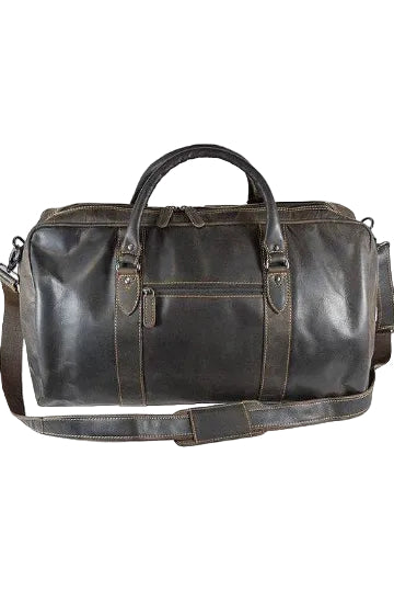 Wilson Leather Weekend Bag - Brown