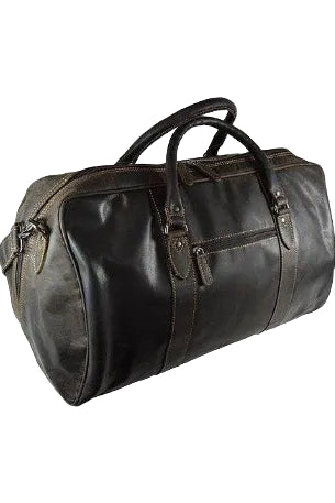 Wilson Leather Weekend Bag - Brown