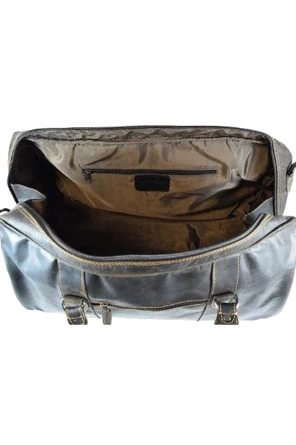 Wilson Leather Weekend Bag - Brown