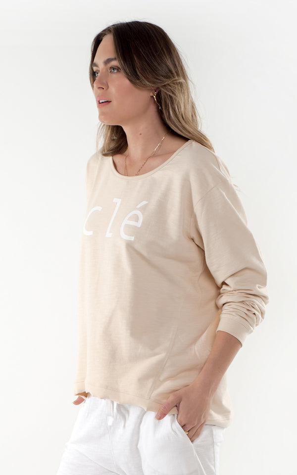 Cle Logo Sweater - Luxor