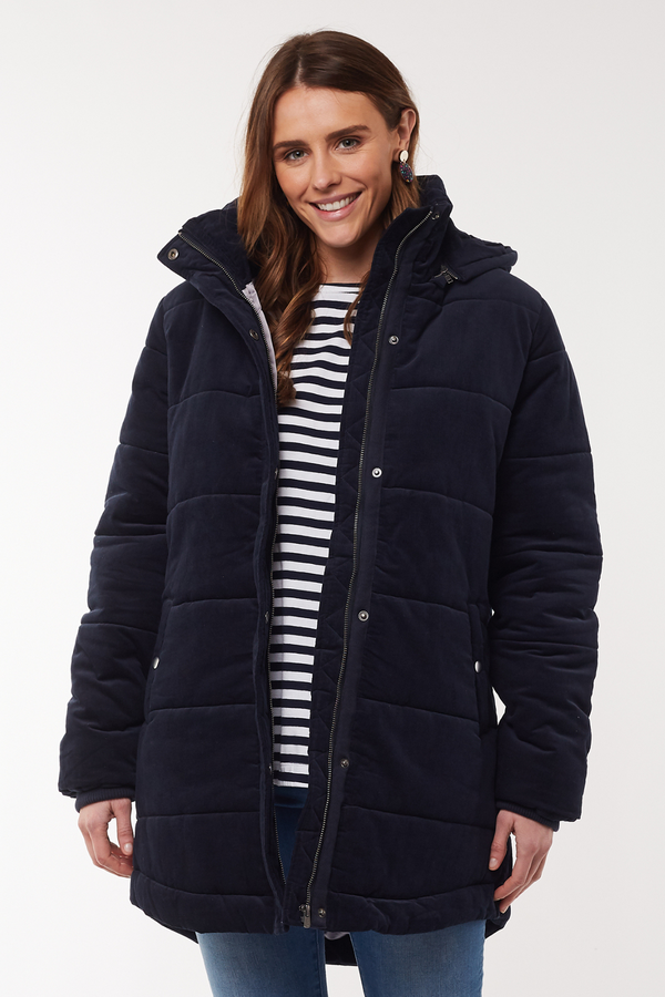 Elsa Puffer Jacket - Dark Saphire