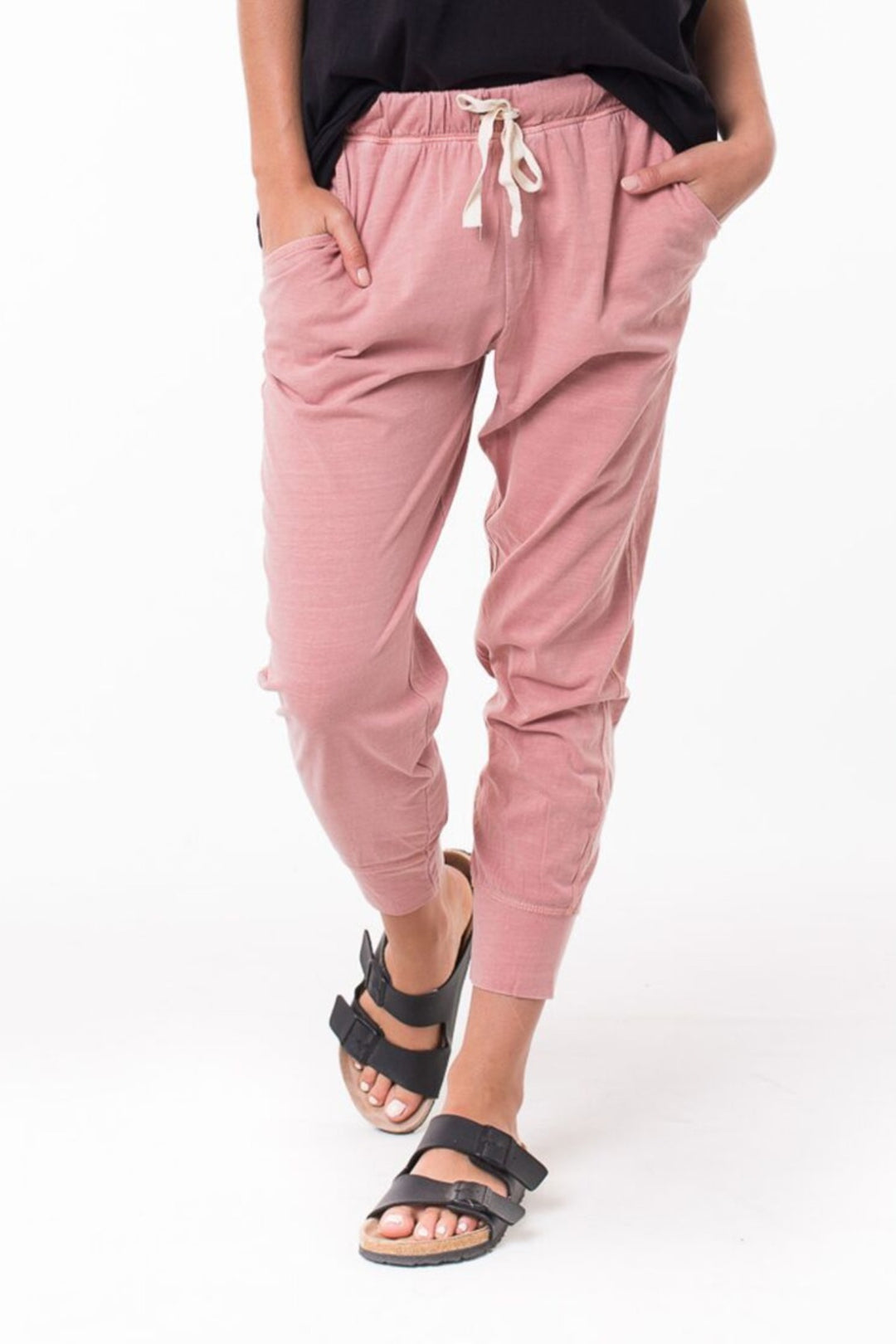 Wash Out Lounge Pant - Pink - Shop Online At Mookah - mookah.com.au