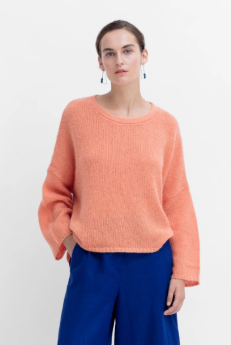 Elk Agna Sweater - Peach