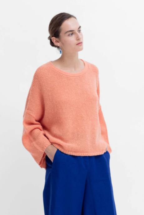 Elk Agna Sweater - Peach