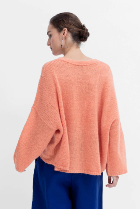 Elk Agna Sweater - Peach
