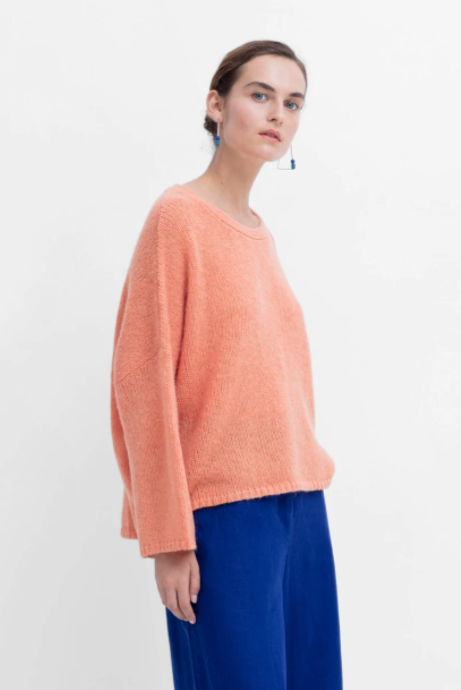 Elk Agna Sweater - Peach
