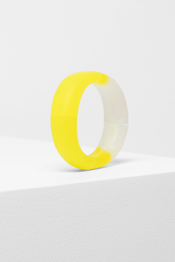 Aki Bangle - Splice Yellow