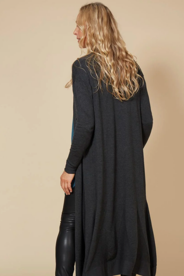 Cleo Longline Cardigan -  Fossil