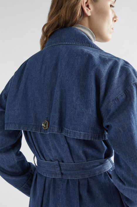 Denim Trench Coat