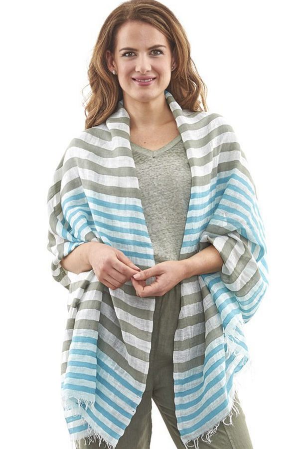 Ariana H'loom Scarf - Khaki