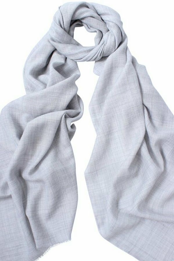 Simone Wool Wrap - Silver