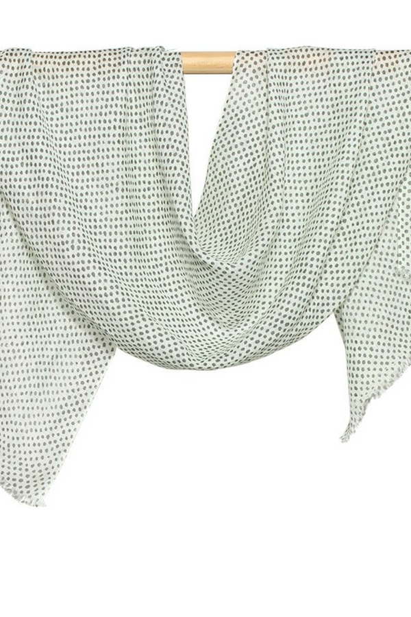 Miami Spot Scarf - Khaki