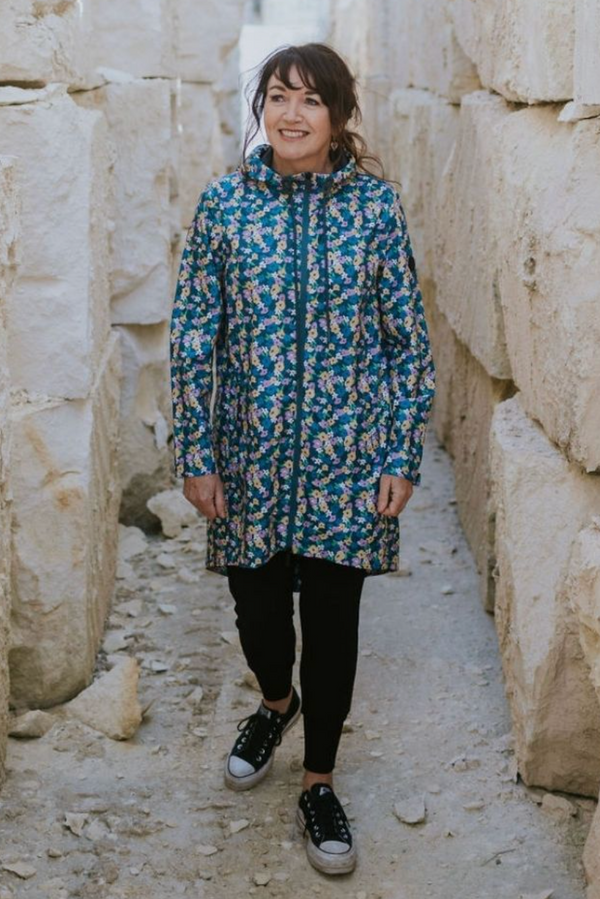 Moke Apparel Debbie Raincoat - Floral