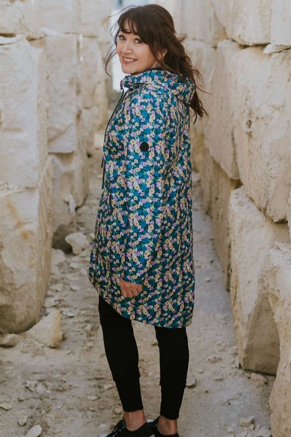 Moke Apparel Debbie Raincoat - Floral
