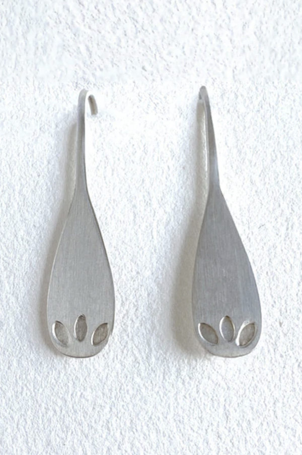 3 Leaf Spoon Earrings ER27