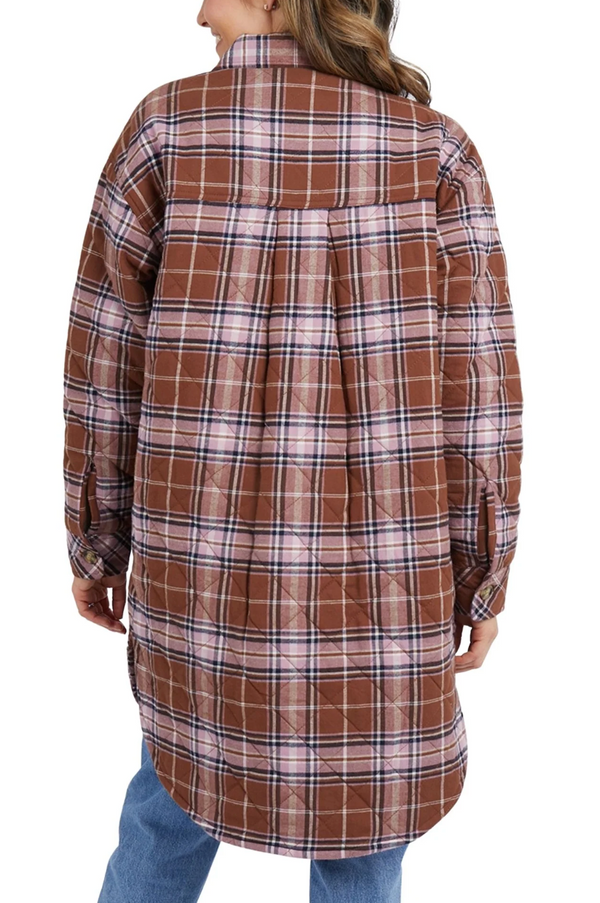 Aster Check Shacket