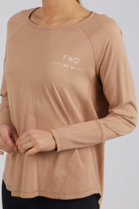 Extend L/S Tee - Sand