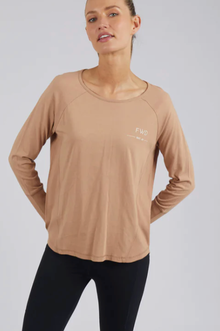Extend L/S Tee - Sand