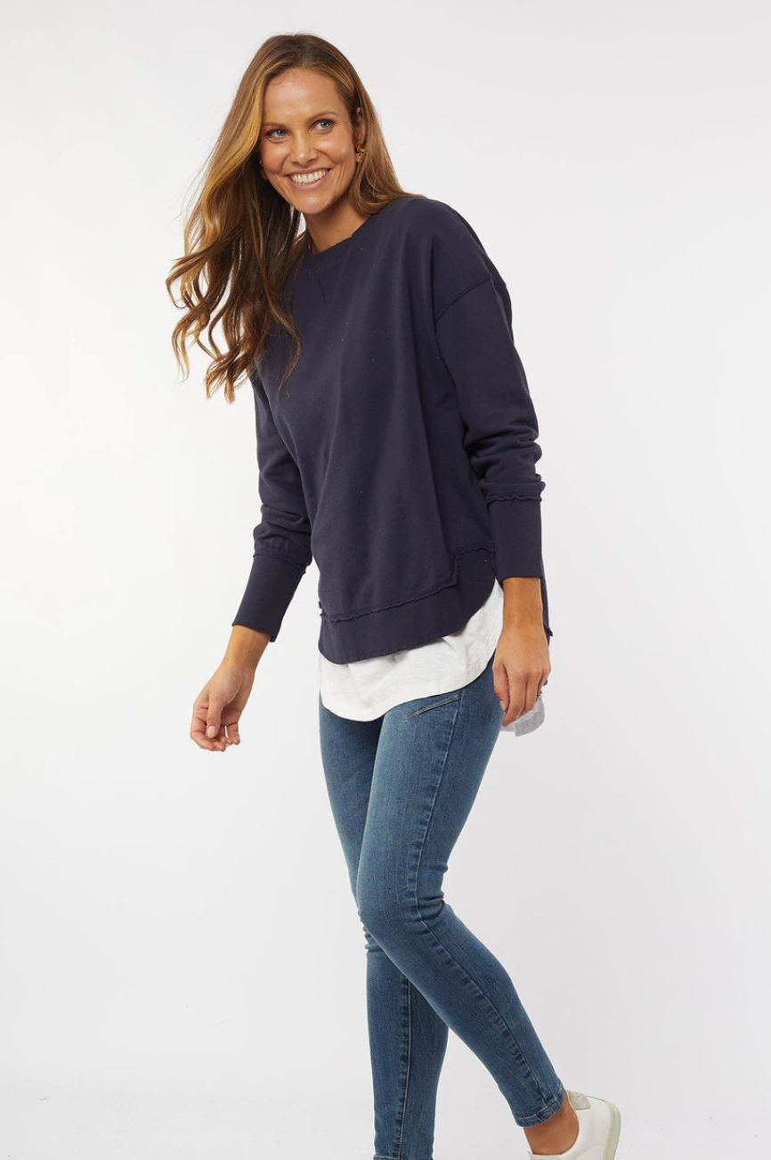 Delilah Crew - Navy