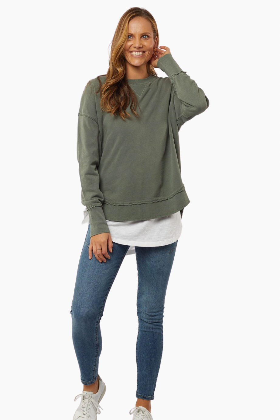 Delilah Crew - Khaki