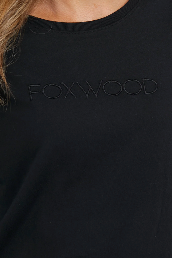 Foxwood L/S Tee - Black
