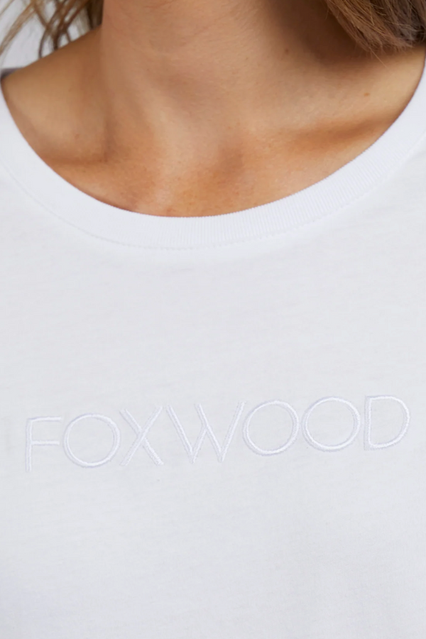Foxwood L/S Tee  - White