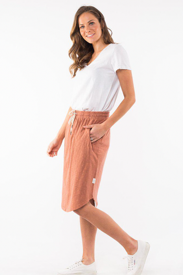 Isla Skirt - Terracotta