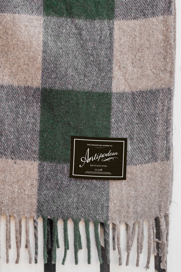 Antipodean Check Blanket