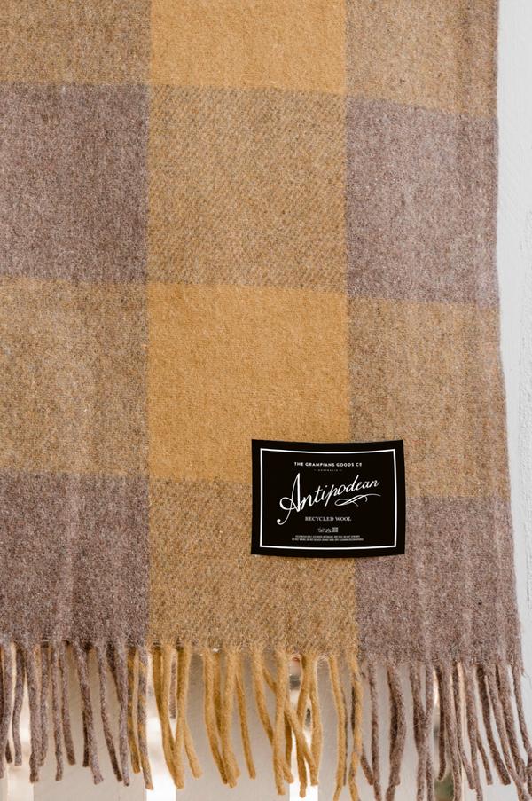Antipodean Check Blanket