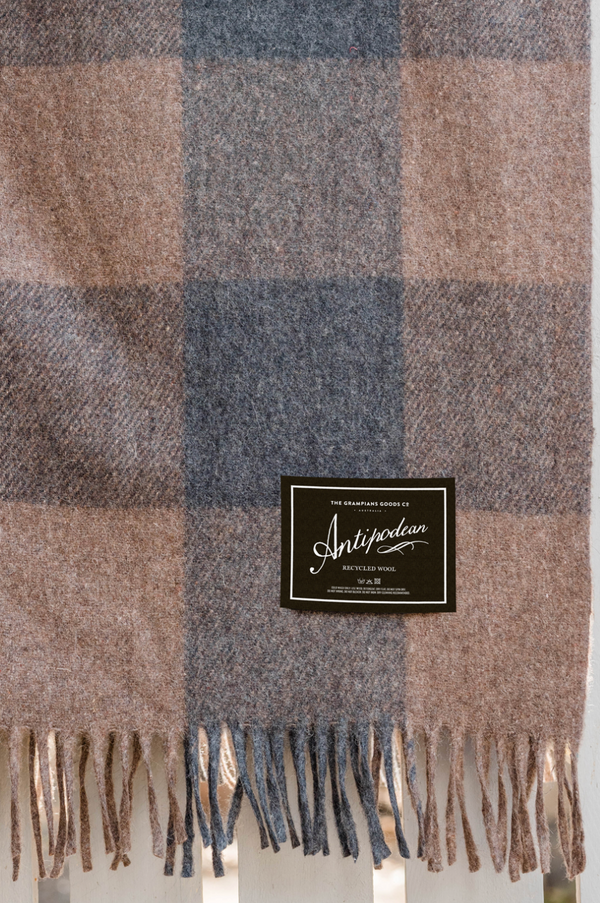 Antipodean Check Blanket