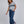 Izzy Wide Leg Jean - Dk Blue