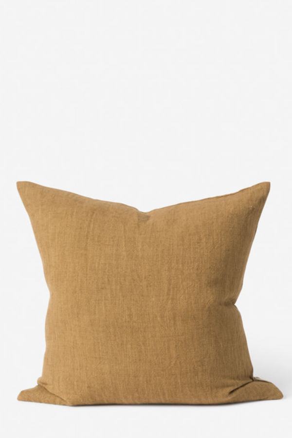 Linen/Cotton Cushion - Miso