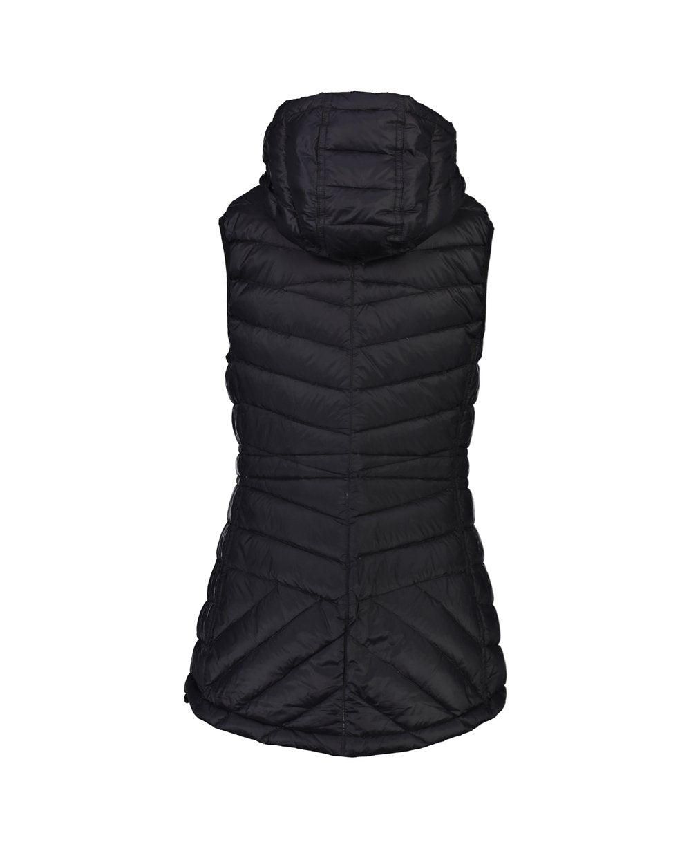 Moke Mary Claire Puffer Vest - Black