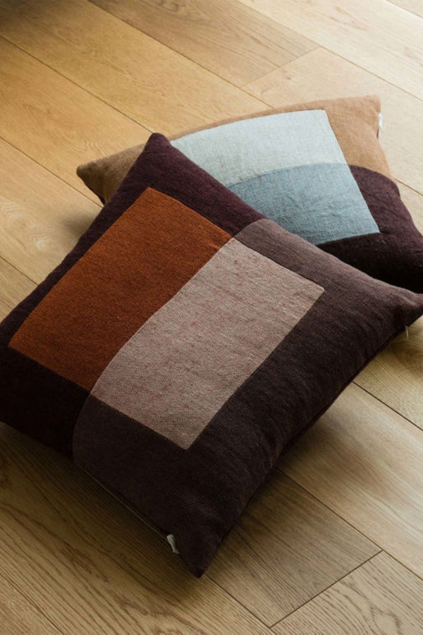 Colour Study 2 Cushion - Tamarillo/Multi