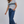 Izzy Wide Leg Jean - Dk Blue