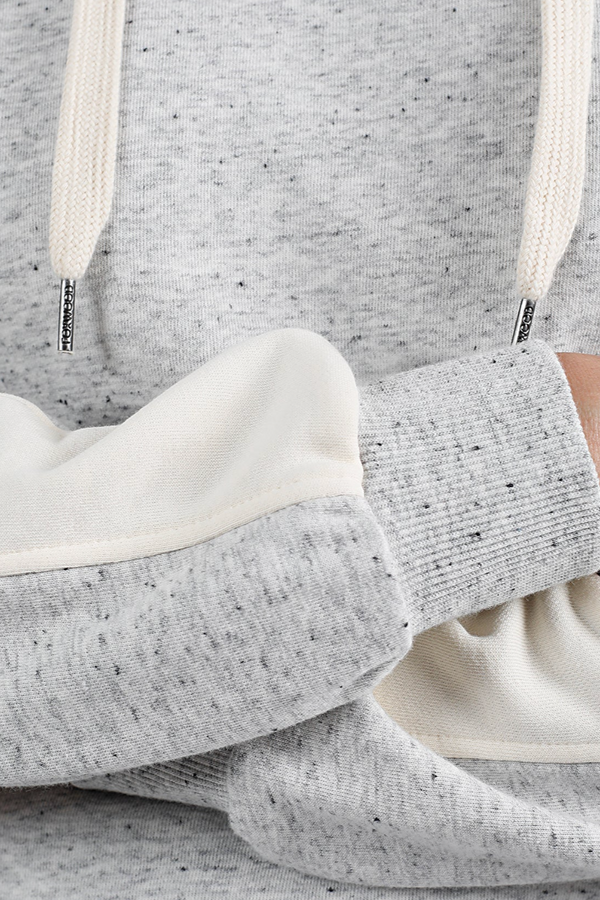 On Track Hoody - Grey Marle
