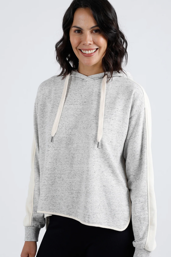 On Track Hoody - Grey Marle