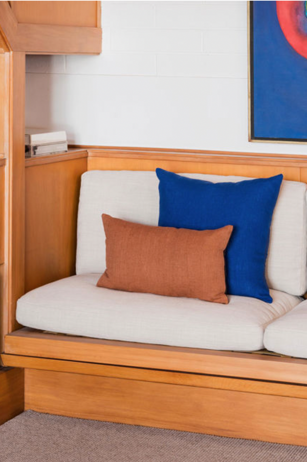 Piccolo Cushion - Mulberry/Brick