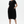 S/S Diagonal Seam Dress - Black