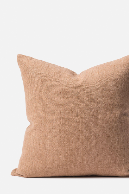 Linen/Jute Cushion - Quinoa