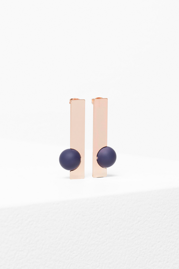 Indir Drop Earring - Rose Gold