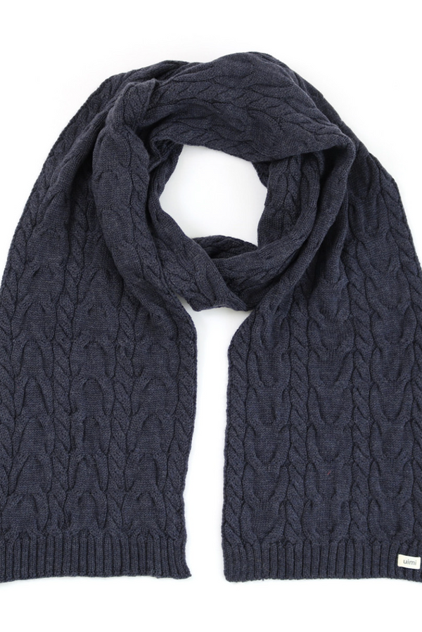 Valentina Cable Scarf - Storm