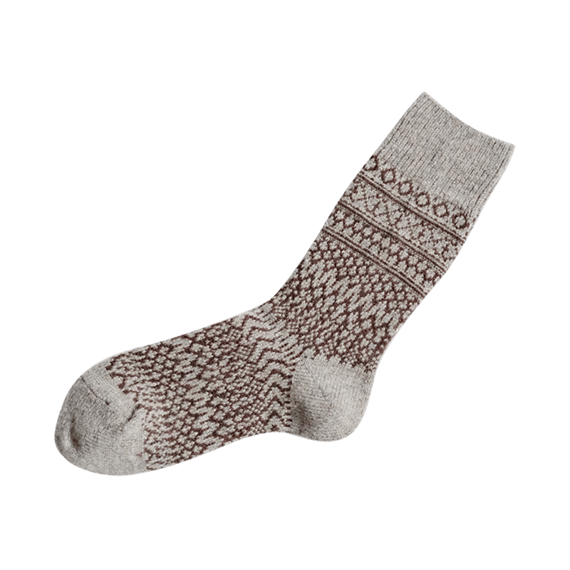 Oslo Wool Jacquard Socks - Shop Online At Mookah - mookah.com.au
